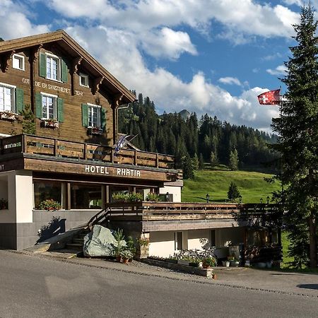 Hotel Rhatia Sankt Antönien Esterno foto